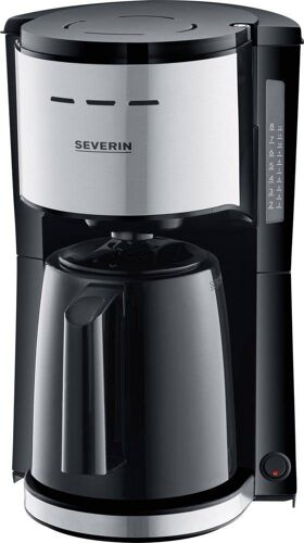 SEVERIN KA 9251 - Cafetière - 8 tasses - noir/inox