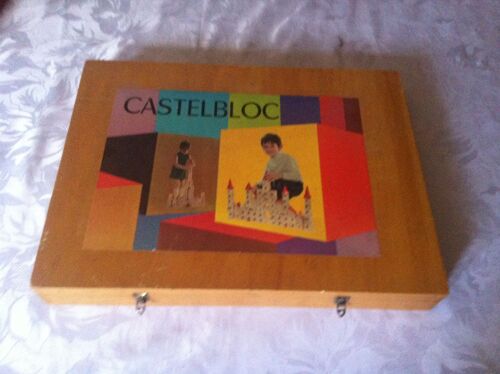Jeu Construction En Bois Ancien
