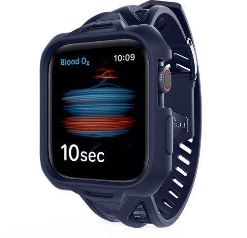 Bracelet Spectrum Pour Apple Watch 42-44mm 42-44 Mm Bleu Itskins