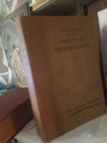 Le Livre De Médecine De Hédon Precis De Physiologie
