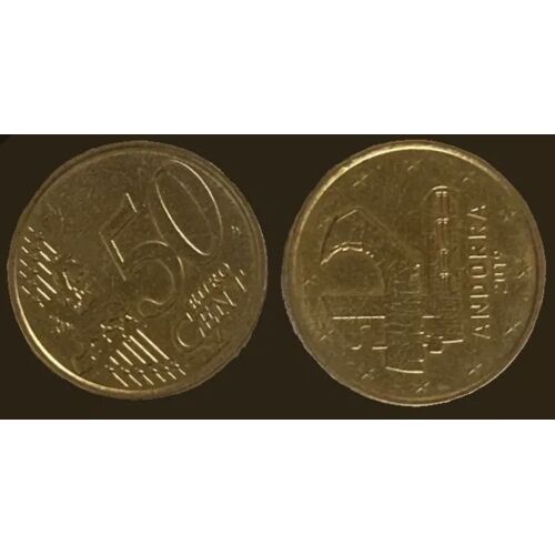 Andorre 50 Cent D'euro 2019
