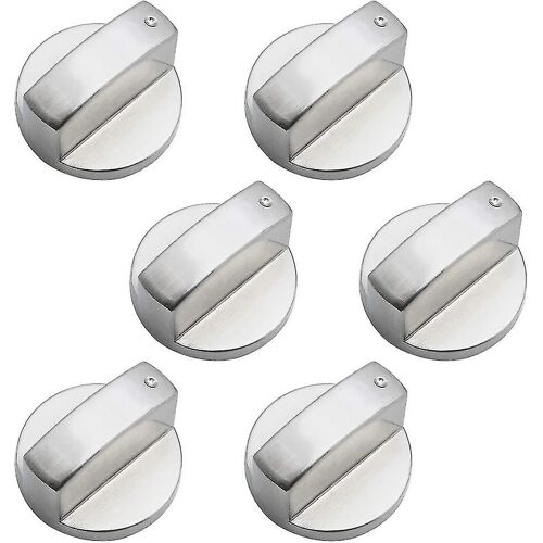6pcs Universal Metal Control Knob Cuisinière À Gaz 6mm Bouton De Contrôle Universel Bouton De Poêle Pour Cuisinière À Gaz Cuisinière