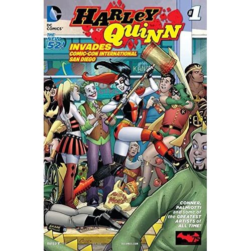 Harley Quinn Invades San Diego Comic-Con ( 40 Pages V.O. 2014 ) *** Art : Amanda Conner, Dave Johnson, Paul Pope, John Timms...