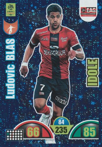N° 372 - Carte Panini Foot - Adrenalyn Xl 2018 / 2019 - Ludovic Blas - Guingamp - Idole