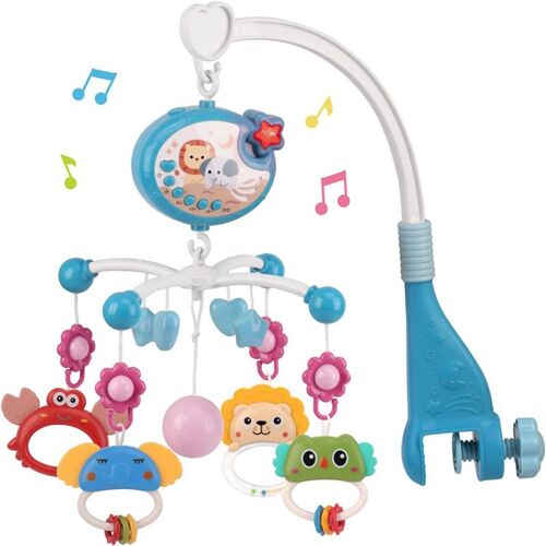 Mobile Musical Bébé - Mobile Pour Lit Bébé Avec Lumières Et Musique, Projecteur, Fonction De Temporisation - Cadeau Pour Nouveau Née