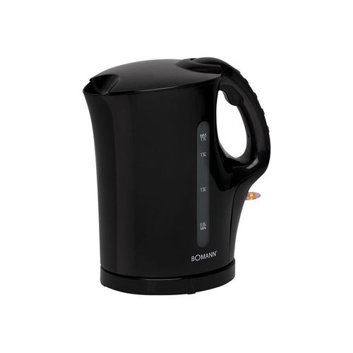 Bouilloire électrique 1,7L 2200W Bomann WK 5011CB Noir
