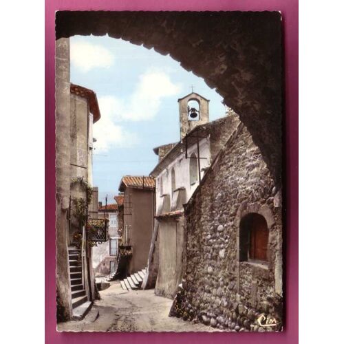 Cpsm - Beauchastel (Ardèche) - Le Vieux Village Et Le Clocher.