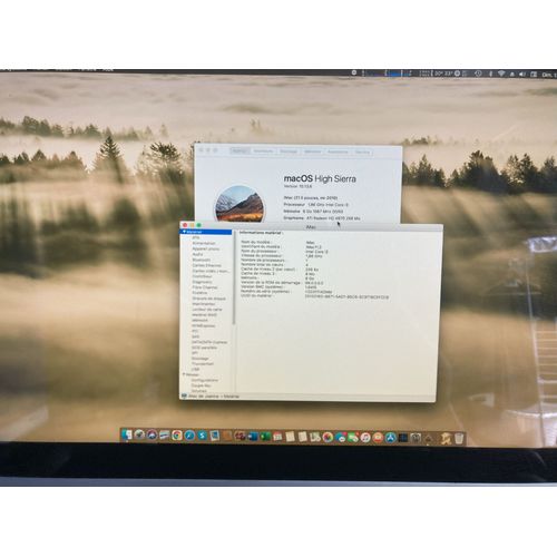 Apple iMac 21.5" mi-2010 Intel Xeon - 1.86 Ghz - Ram 8 Go - SSD 240 Go