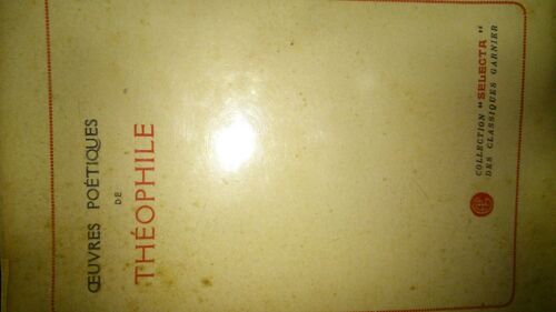 Oeuvres Poétiques De Théophile