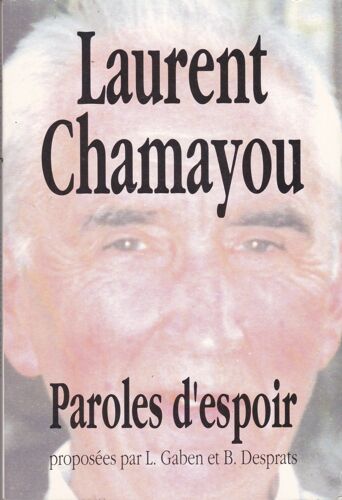 Laurent Chamayou Paroles D'espoir