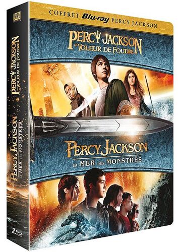 Percy Jackson : Le Voleur De Foudre + Percy Jackson 2 : La Mer Des Monstres - Blu-Ray