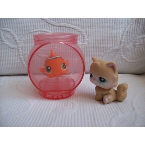 Poisson Petshop N°130 + Chat