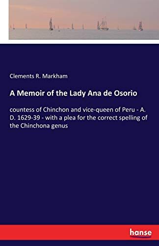 A Memoir Of The Lady Ana De Osorio