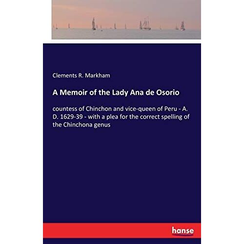 A Memoir Of The Lady Ana De Osorio