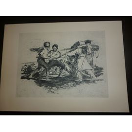 Repro D'eau-Forte De Francisco De Goya:" Tres De Mayo 1808".