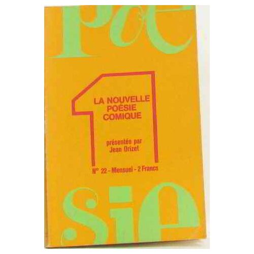 La Nouvelle Poésie Comique N°22 Mensuel