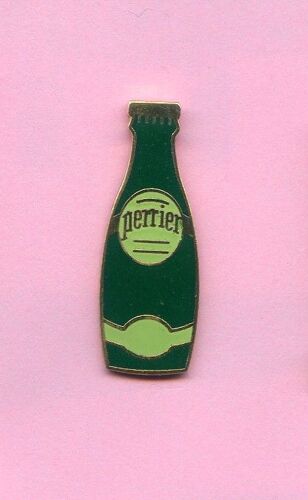 Rare Pins   Eau  Perrier Bouteille  Verte  Egf  E491