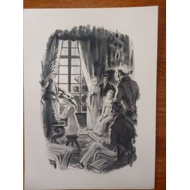 Repro D'eau-Forte De Jean Traynier :" La Jeune Fille Au Piano".