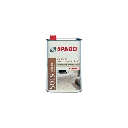 SPADO ﻿Emulsion protectrice Brillante Incolore blindor - rénovateur carrelage et sol plastique