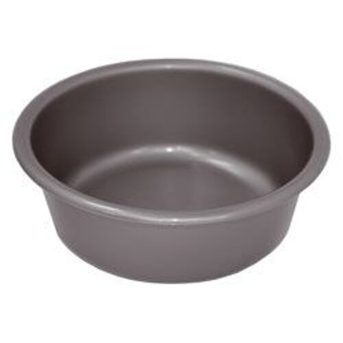 ALUMINIUM ET PLASTIQ CUVETTE RONDE D.36CM 6.5L SILVER