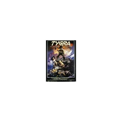 Tygra - La Glace Et Le Feu - Ralph Bakshi - Affiche De Cinéma Pliée 60x80 Cm