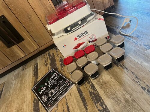 Multi Delices SEB Yourtieres + 25 avec 25 pots