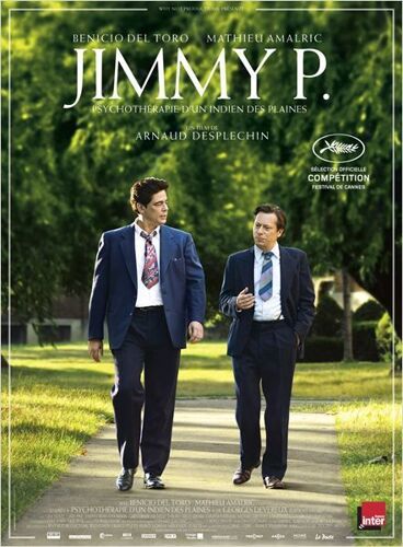 Jimmy P. - 2013 - Benicio Del Toro - Affiche Cinema Originale