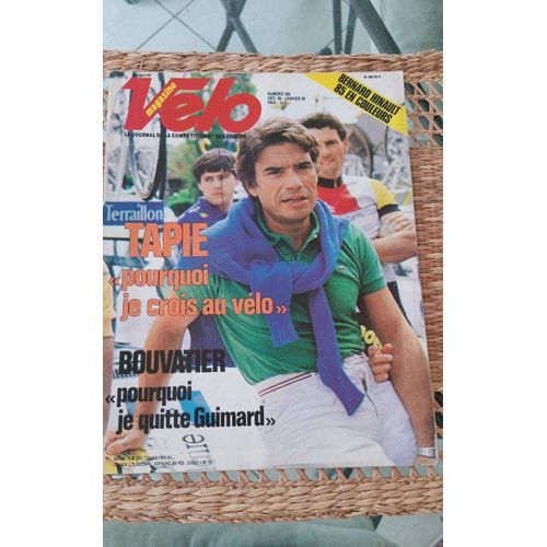 Vélo Magazine Numéro 206, Janvier 1986