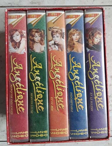 Coffret Vhs Intégrale Angélique