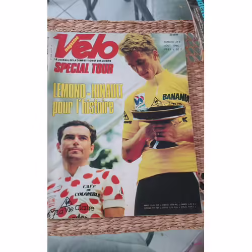 Vélo Magazine Numéro 213, Août 1986