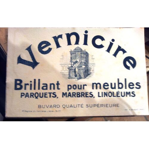 Buvard Vernicire Brillant Pour Meuble, Parquets, Marbres, Linoléums