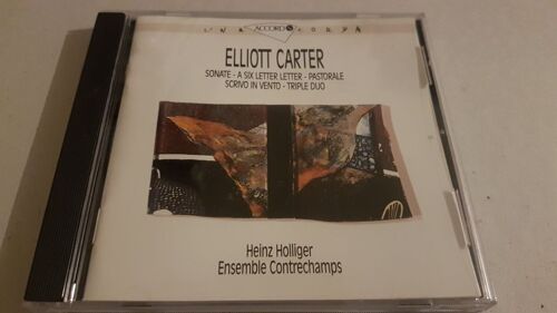 Elliott Carter Heinz Holliger Ensemble Contrechamps Sonate Pastorale