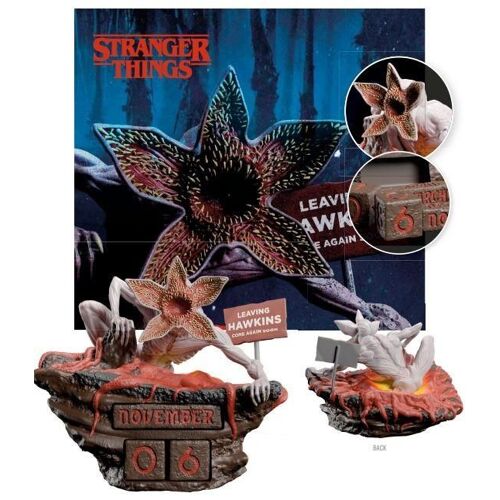 Stranger Things - Demongorgon - Calendrier Perpétuel 3d En Résine