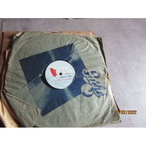 78 Tours Kid Ory S Creole Jazz Band - Careless Love : Do What Ory Say Ref Blue Star 169