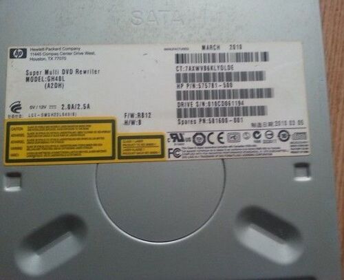 HP GH40L - Lecteur graveur SATA