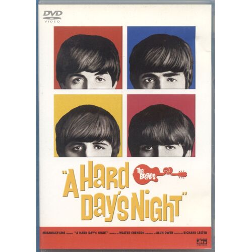 The Beatles "A Hard Day's Night" [Dvd 2000 Japon Original + Bonus Restauré Son & Images + Bonus Inédits!]