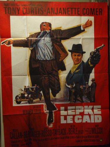 Lepke - 1975 - Affiche Originale Pliee 120 X 160 - Tony Curtis