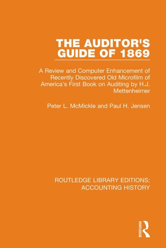 The Auditor's Guide Of 1869