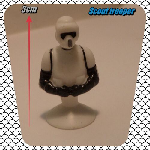 Figurine Micropopz - Star Wars - Scout Trooper - 2017
