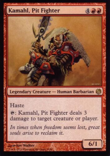 Kamalh Pit Fighter    Rare Duel Decks Vo
