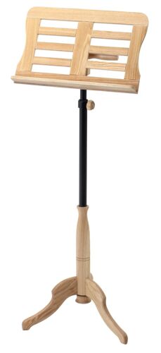 Classic Cantabile Wood Wn-01n Pupitre Musique Bois, Nature