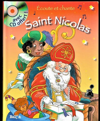 Ecote Et Chante Saint Nicolas - Livre + Cd