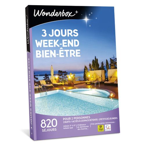 Wonderbox 3 Jours Week-End Bien Être