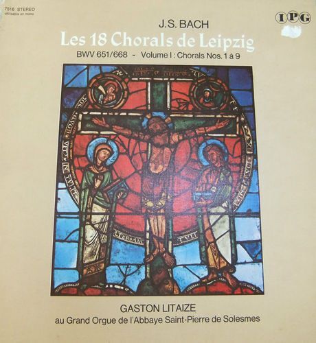 J.S.Bach Les 18 Chorals De Leipzig