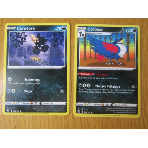 Cornèbre 093/163 + Corboss 094/163 - Styles De Combat