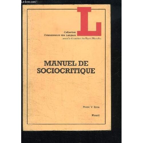 Manuel De Sociocritique