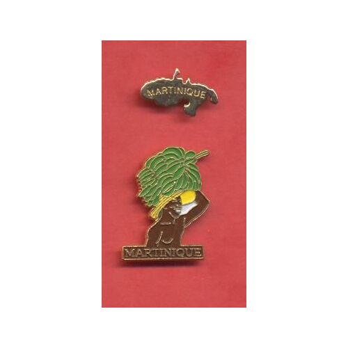 2 Pin's "Martinique"