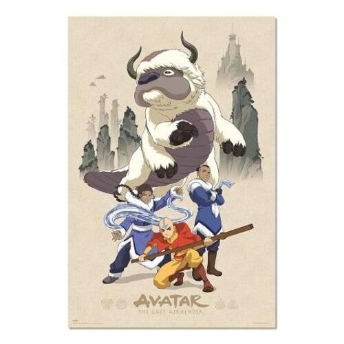 Avatar Le Dernier Maître De L'air - Poster 61 X 91cm