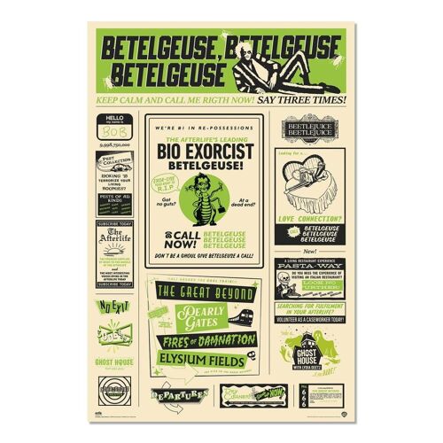 Beetlejuice - Journal - Poster 61 X 91cm