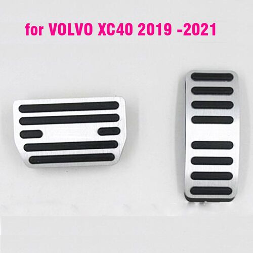 Pédale De Frein Et Repose-Pieds En Acier Inoxydable, Confort De Sécurité At Pour Volvo Xc40 2019-2021